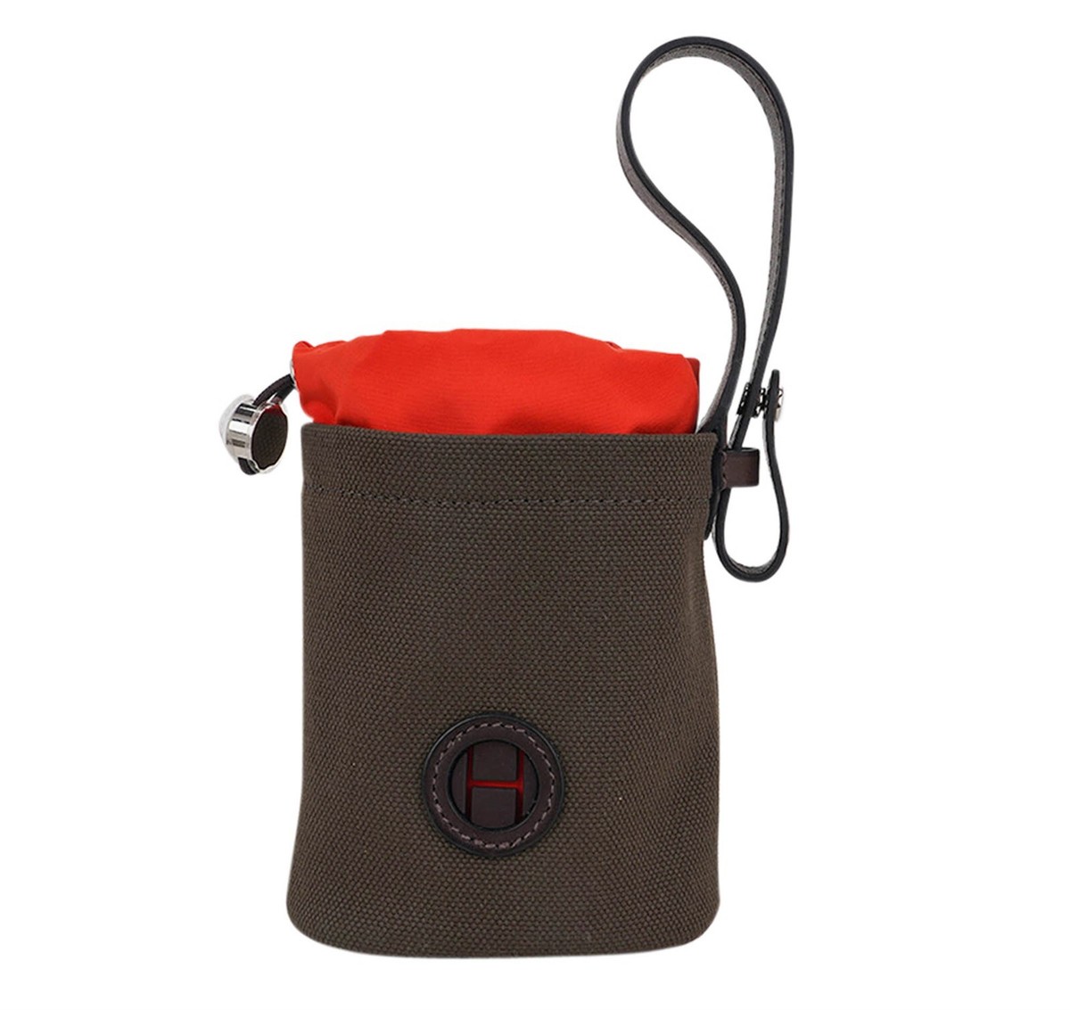 【HERMES】On-the-go dog pouch Hermes On-The-Go Dog Pouch Kaki / Feu New | eBay