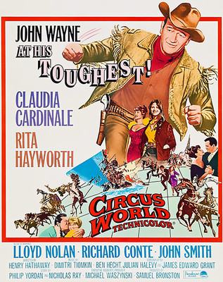 Edjay Postre Circus World - 1964 - Movie Poster | eBay