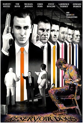 RESERVOIR DOGS ポスター RESERVOIR DOGS ポスター