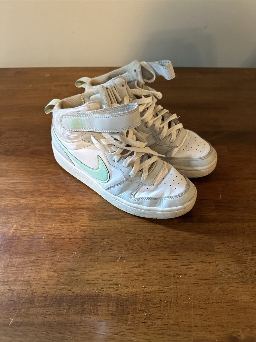 Nike Court Borough Mid 2 'Pure Platinum Mint Foam' CD7782-011 6.5y | eBay