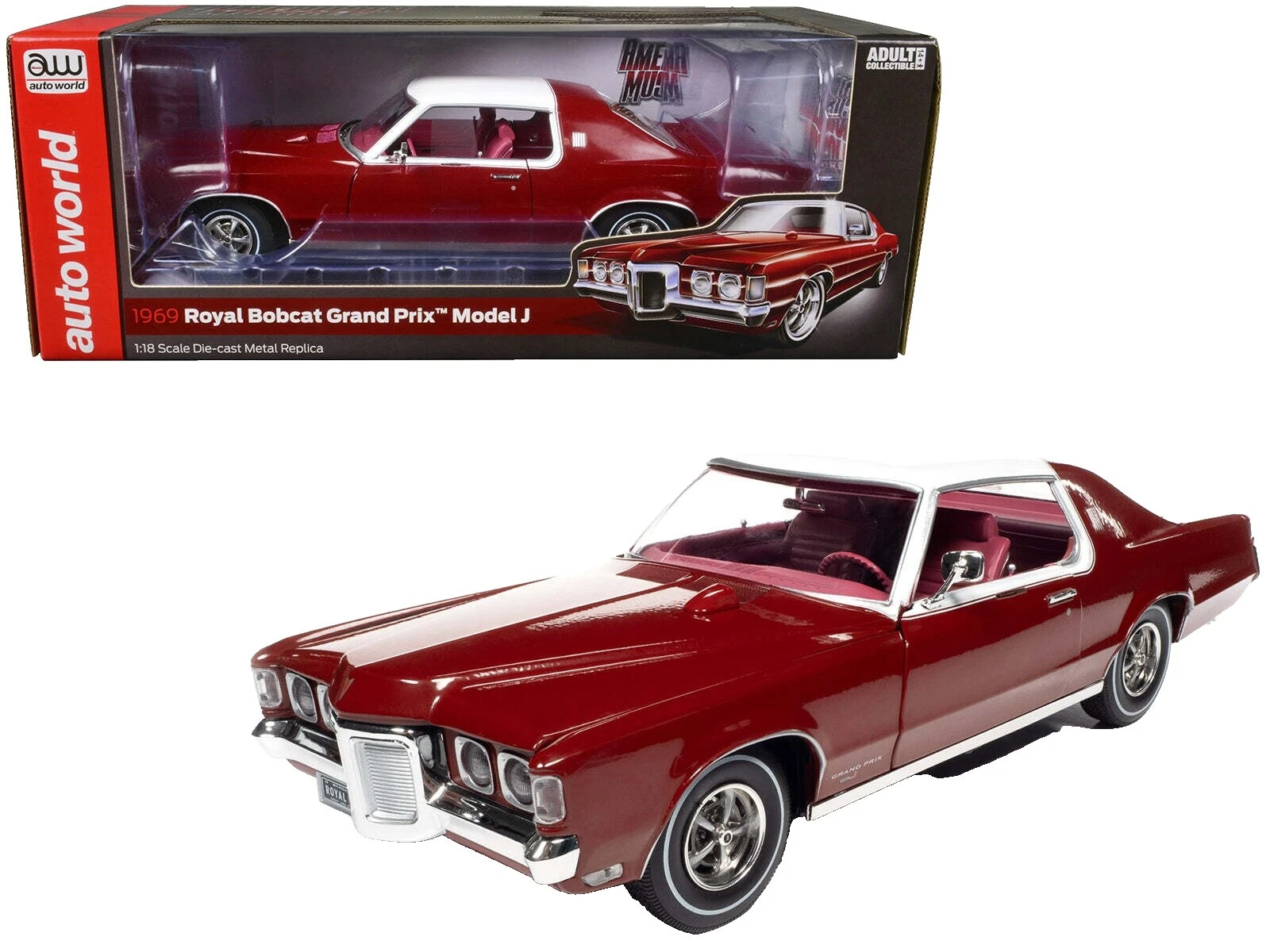 Pontiac 1:18 Collectible Model Cars & Trucks