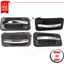 NEW Front & Rear Exterior Door Handle 4-Piece Set for 2003-2009 Hummer H2