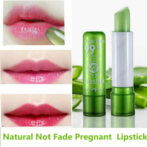 Aloe Vera Lipstick Lip Balm Color Mood Changing Long Lasting Moisturizing - USA