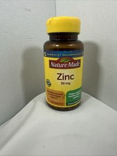 Nature Made Zinc 30 mg, Dietary Supplement,Immune Health,100 Tablets exp. 04/27