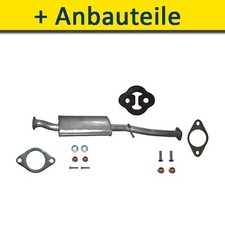 Mitteltopf Auspuff+ für SUBARU IMPREZA 2.0 160PS 2005-