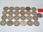 Lot Of 25  -  United States Mercury  Dimes  - Silver - 1923