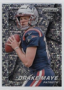 2024 Panini Prizm Prizm Flashback Rookie No Huddle Prizm Drake Maye #10 RC