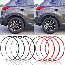 18" 19" 20" Aluminum Wheel Rim Trim Tire Ring Guards For Mazda 2 3 5 6 CX-3 CX-5