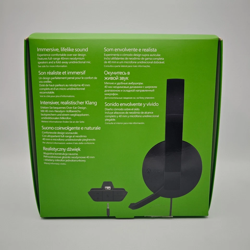 MICROSOFT XBOX ONE CUFFIE HEADSET ORIGINALI - Immagine 2 di 4