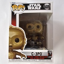 Funko Pop  Star Wars C-3PO  609 40th Anniversary Return of the Jedi Bobblehead