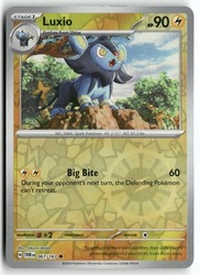 Luxio 067/167 Twilight Masquerade Reverse Holo Common