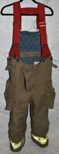 Fyrepel OSX Size MED ADVANCE Firefighter SUSPENDER PANTS '07  (FRN38)