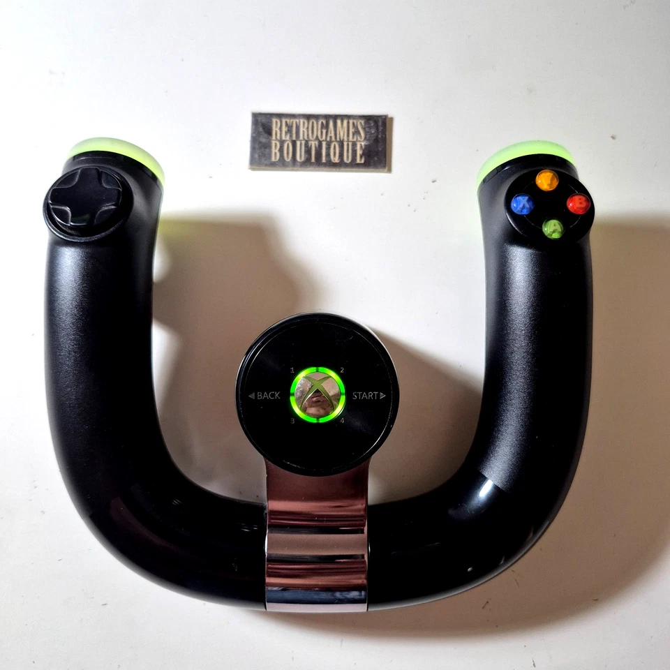 VOLANTE Speed Wheel XBOX 360 Originale MICROSOFT - Immagine 2 di 4