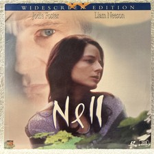 Nell LASERDISC Jodie Foster Liam Neeson Natasha Richardson Richard Libertini