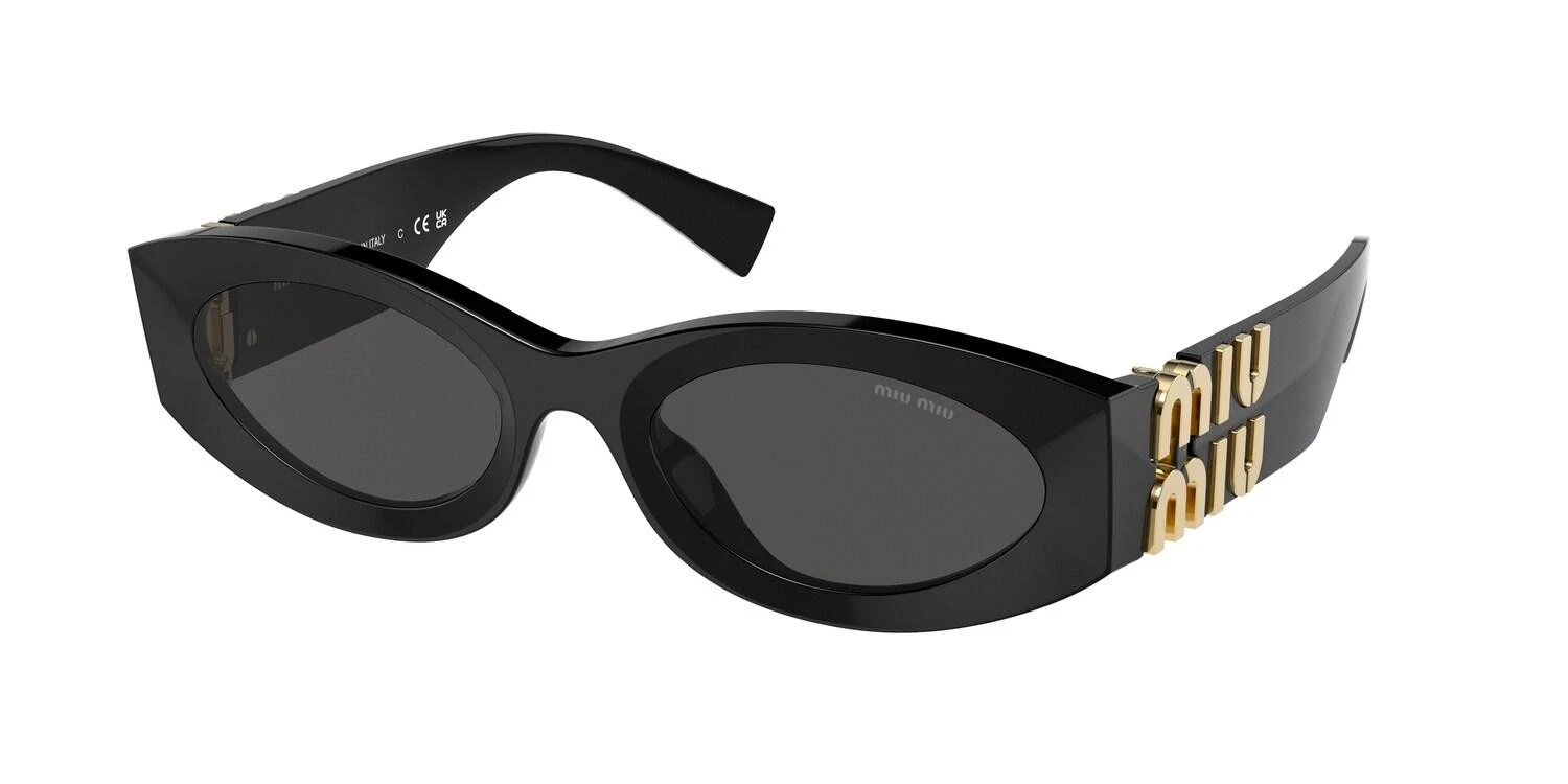 Miu Miu — NEW Miu Miu 11WS 0mu 11ws Sunglasses 1AB5S0 Black 100% AUTHENTIC