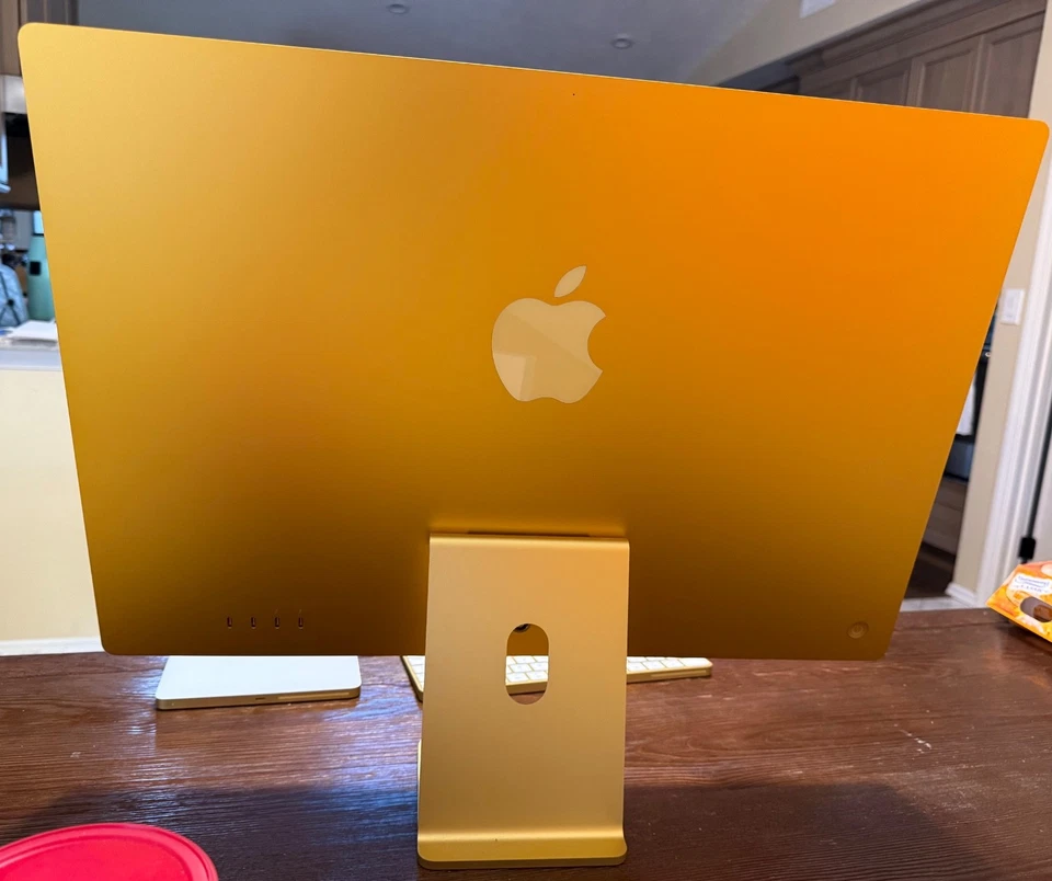 Apple iMac M1 24 «MGPK3LL/A A2438 - 16 GB 256 GB желтый - отличном состоянии! - Изображение 3 из 4
