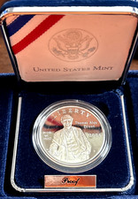 2004 P Thomas Alva Edison PROOF Silver Dollar Commem $1 OGP COA