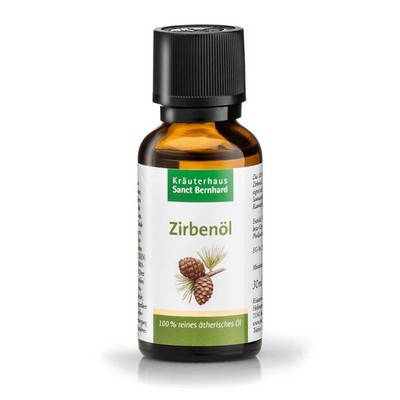 Zirbenöl Ätherisches Öl 100% rein 30ml | erholsamer Schlaf | Sauna | 500 /L