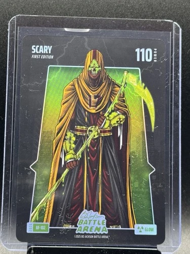 2026 Bo Jackson Battle Arena Scary Glow Battlefoil TERRY MCLAURIN
