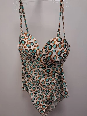Bikini Gr. 38 D ANITA ROSA FAIA  Blau BUNT  Neu - Bild 1 von 4