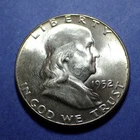 1952 Franklin Half  Dollar  BU+