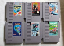Thumbnail of ebay&reg; auction 389756193869 | Pack 6 Nintendo Nes Pal B Gradius Marble Madness Solstice pro Am Schwarz Mi