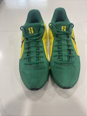 Oregon Duck Nike Shoes Sabrina 1 Quack Size 14 Worn