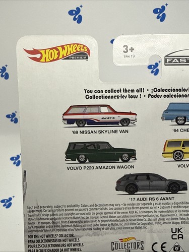 Hot Wheels Premium Car Culture Fast Wagons Volvo 850 Estate 4/5 Free Shipping - Bild 11 von 17