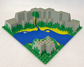 LEGO &reg; 6024px2 & 2359px3 1 piece each 3D plates from 6278 6281 pirates islanders