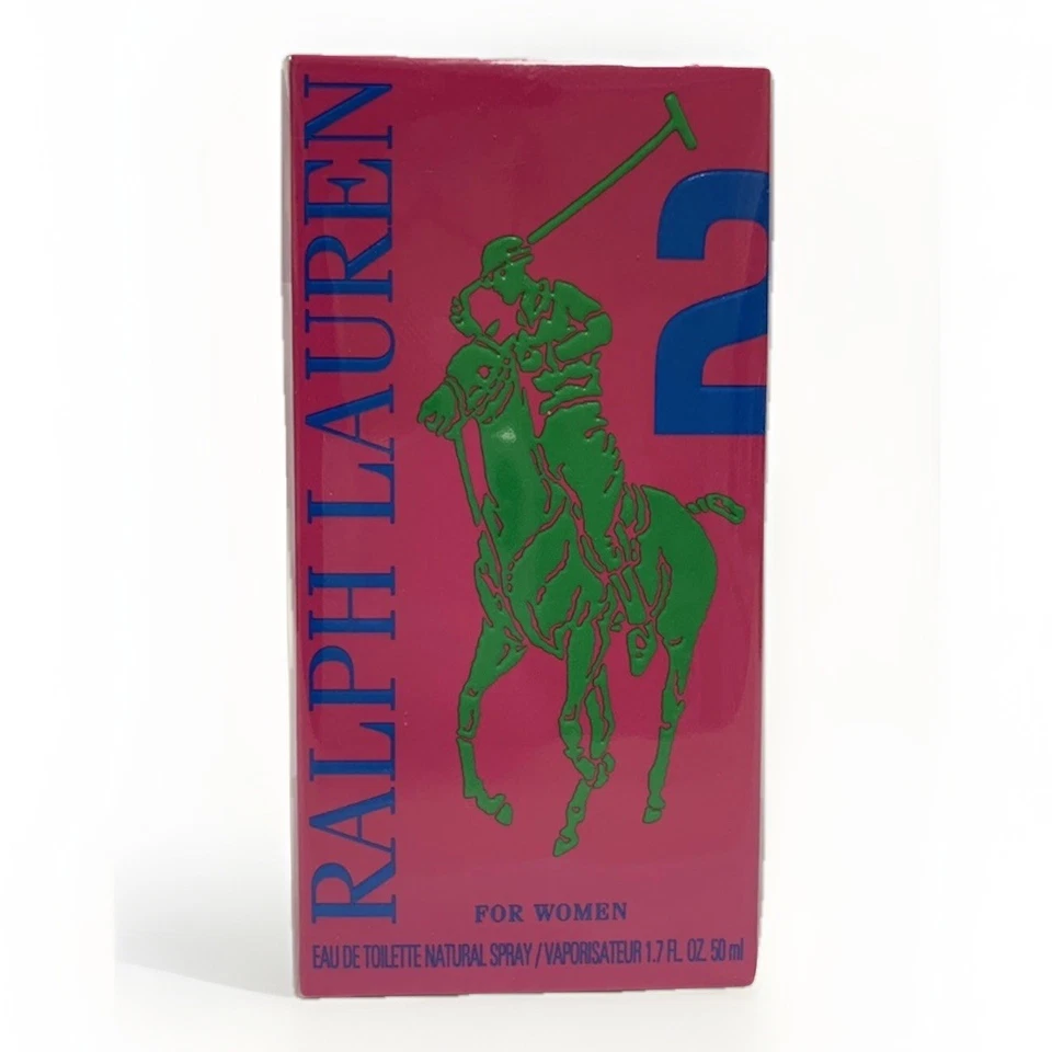 RALPH LAUREN BIG PONY NO 2 PERFUME ROSA MUJER SPRAY 3.4 OZ 100 ML SELLADO EN CAJA Foto 2 de 4