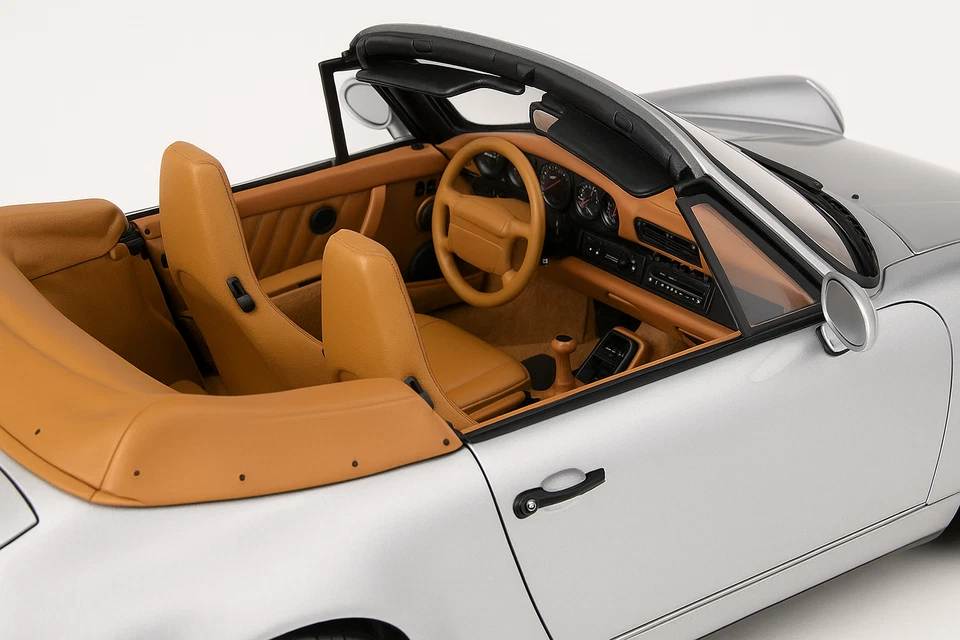 Porsche 911 (964) Carrera 2 Cabriolet (1990) – 1:18 Scale Diecast Model by Norev - Image 3 of 4