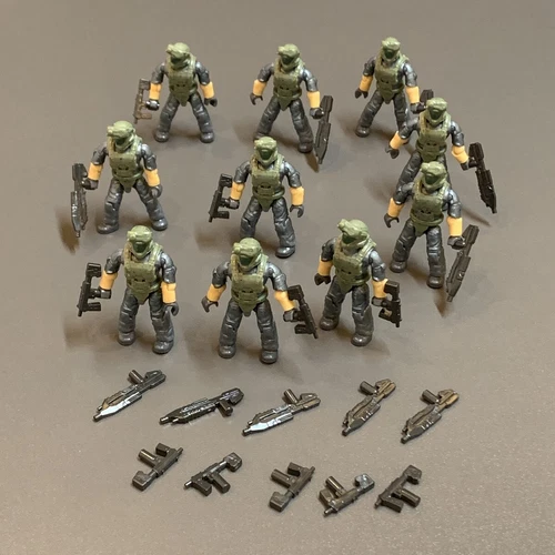 Bundle Halo Mega Bloks Construx COD Marine Grunt Skirmisher Recon Mini Figures - Picture 33 of 76