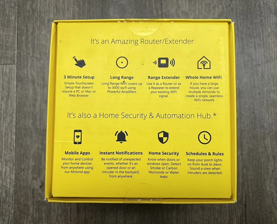 Securifi Almond 2015 Long Range Touchscreen Wireless Router / Range Extender - Image 2 of 4