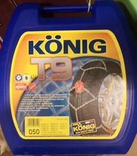 Catene da Neve Konig 1062463 CD-9 T9, Misura 050 (Nuove) 