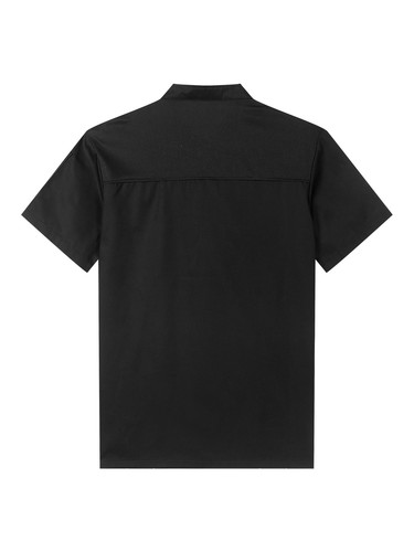 Womens Mens Coat Canteen Chef Mesh Tops Cook Uniform Restaurant Jacket Work - Picture 36 of 57