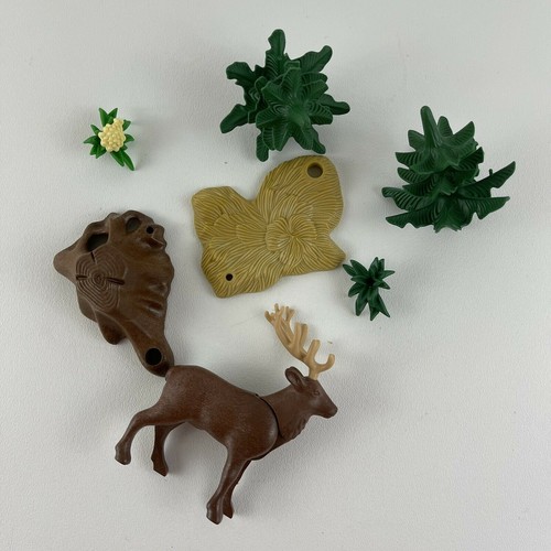 Dollhouse Miniature Animal Figurine Plastic Toy - Buck Elk (4") with Accessories - Picture 7 of 7