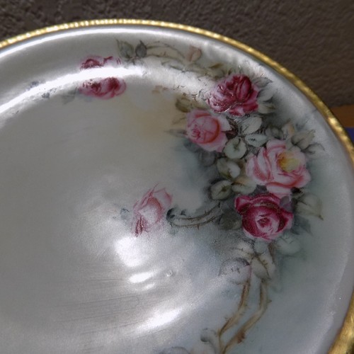 Limoges Coiffe Plate Floral A.E. Potter 6.25 Inches - Picture 6 of 12
