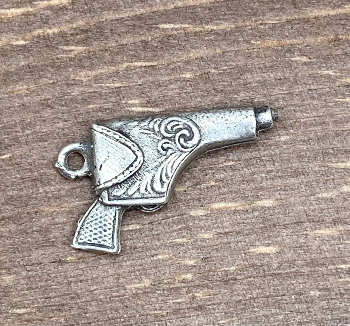 Cowboy Silver Gun and Holster Cowboy Silver Gun and Holster