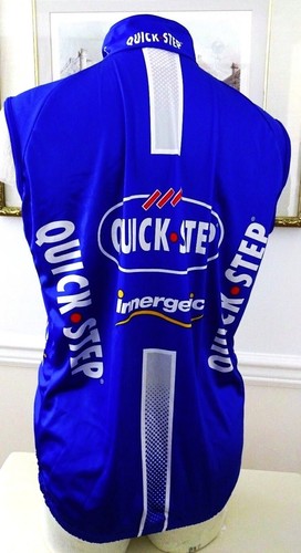 QUICK STEP CYCLING VEST - MADE IN ITALY BY VERMARC - SMALL - NEW - Picture 6 of 11