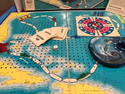 Bermuda Triangle Vintage Board Game Milton Bradley 1976 COMPLETE