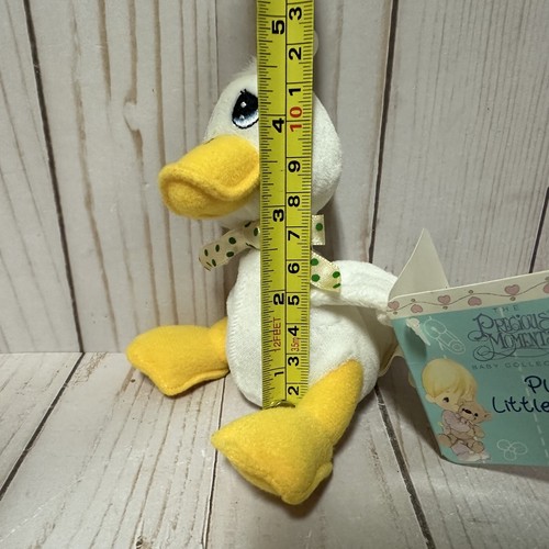 Precious Moments Luv N Care Plush Little Friends Baby Duck Mini 5 Inch NOS - Picture 11 of 11