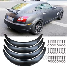 4x 4.5" 890mm Fender Flarer Wide Body Kits Wheel Arches For Chrysler Crossfire