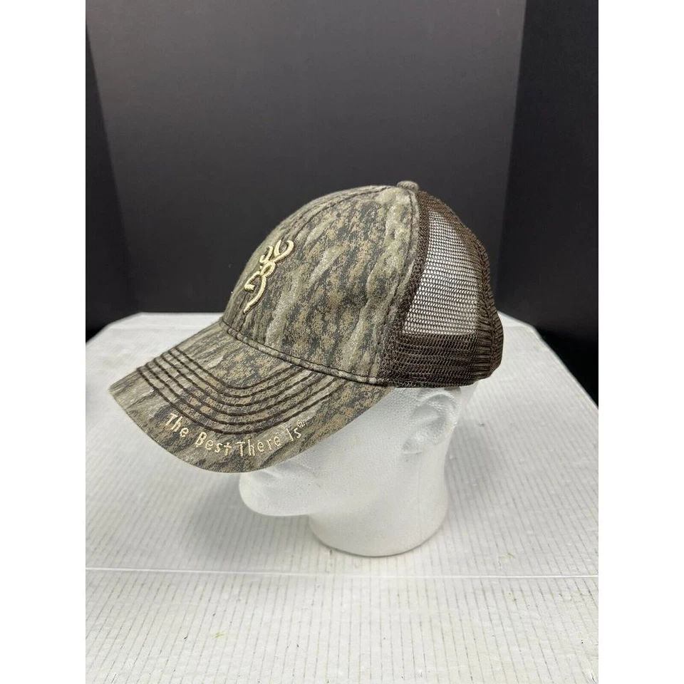 Browning Armas de Fuego Caza Camuflaje Camionero Malla Espalda Sombrero Gorra SnapBack Foto 3 de 4