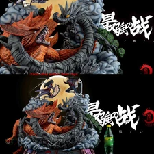 New Uchiha Madara VS Senju Hashirama Statue Gragon Tiger studio 75cm