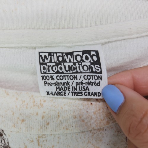 Vintage Tshirt David Michael Angelo All Over Print Mens XL Wildwood Production - Picture 3 of 15