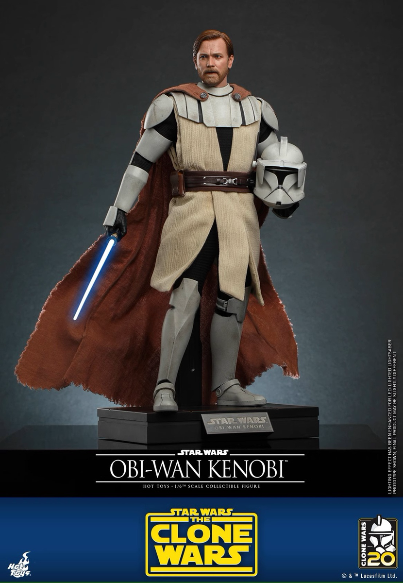 HOTTOYS TMS095 Star Wars Obi-Wan Kenobi 1/6 Action Figure Model