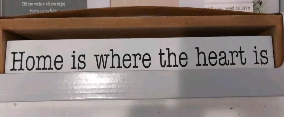 Wall-Mounted Wooden Chalkboard Shelf W/Turning Statement Blocks 11.8”x15.7” - Image 4 of 4