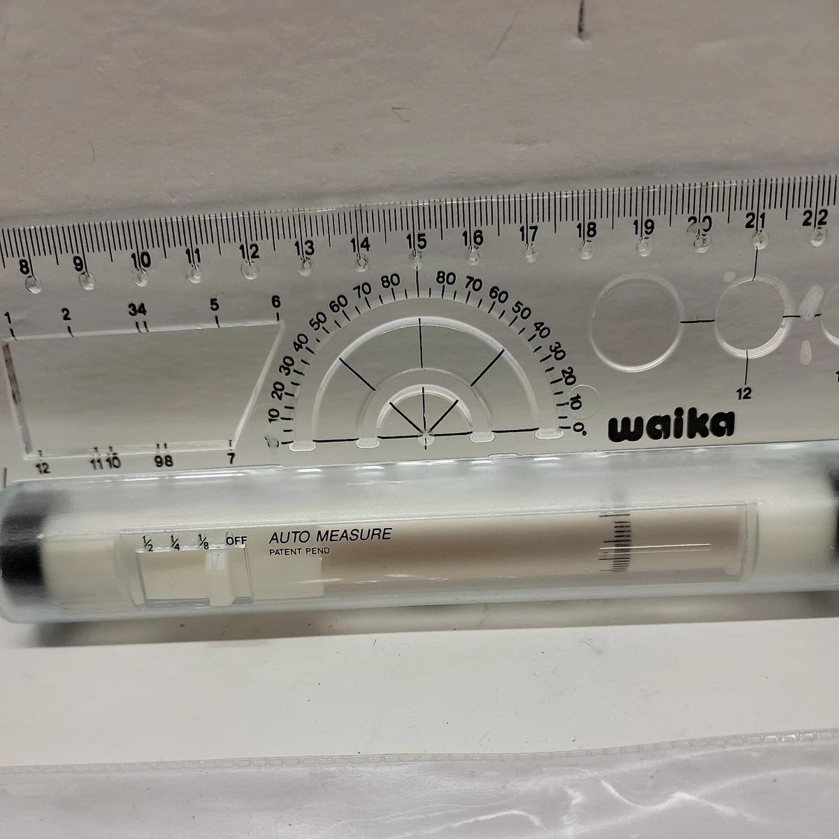 Vintage 90s Waika All Purpose Rolling Ruler eBay