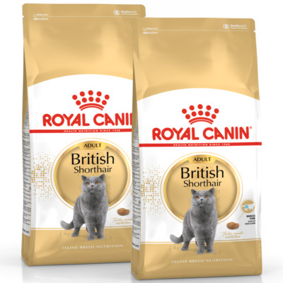 ROYAL CANIN ADULT BRITISH SHORTHAIR TROCKENFUTTER FÜR KATZEN, 2x10kg