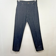 Vtg Wrangler Jeans Womens 13X32 Black High Rise Cowgirl Western Denim USA